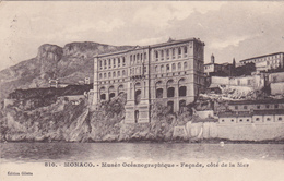 CARTE POSTALE ANCIENNE,MONACO,MUSEE OCEANOGRAPHIQUE,IL Y A 100 ANS - Autres & Non Classés