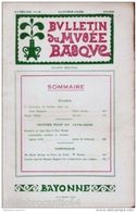 Bulletin MUSEE BASQUEn°18 /3-4-1939 - ESPATA DANTZA // LE BACCUBERT Etc... - Pays Basque