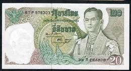 THAILAND P84g 20 BAHT 1971  # 67P    Signature 47       AU - Thailand