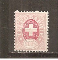 Suiza-Switzerland Nº Yvert Telégrafo 8 (A) (MNH/**) - Télégraphe