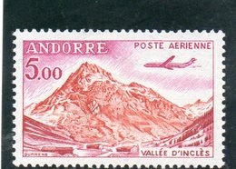 ANDORRE FR. 1961-4 ** - Airmail