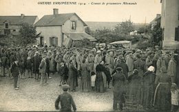 GUER  *** CONVOI DE PRISONNIERS ALLEMANDS *** GUERRE 1914 *** - Guer Cötquidan