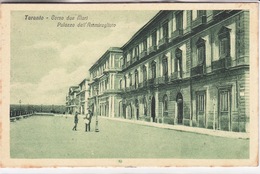 Taranto-Corso Due Mari-Palazzo Dell'Ammiraglio-Vg Il 1918-Integra E Originale 100%an1 - Taranto