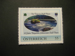 Österreich- PM Stadl-Paura 8017039,  10 Jahre Bürgerliste, Die Traun In Stadl Paura ** - Personalisierte Briefmarken