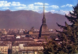 Torino - Panorama E Mole Antonelliana - 191 - Formato Grande Viaggiata – E 8 - Mole Antonelliana