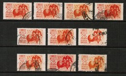 MEXICO   Scott # E 14 USED WHOLESALE LOT OF 10 (WH-242) - Vrac (max 999 Timbres)