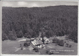 MONT LA VILLE - PENSION LA PIECE - VUE AERIENNE - 1961 - Mont-la-Ville