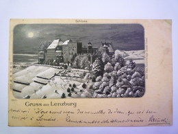 GRUSS  Aus  LENZBURG  :  SCHLOSS   1902   - Lenzburg