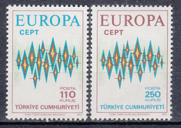 EUROPA - CEPT - Michel - 1972 - TURKIJE - Nr 2253/54 - MNH** - 1972