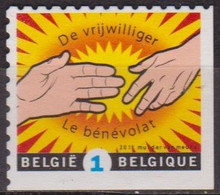 Le Bénévolat, Mains - BELGIQUE - Solidarité- N° 4084 * - 2011 - Unused Stamps