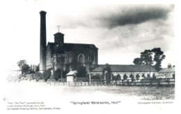 EAST YORKS - HULL - SPRINGHEAD WATERWORKS RP REPRO  Ye397 - Hull