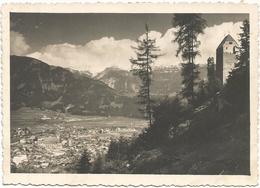 W456 Schwaz Mit Schloss Freundsberg - Castello Castle Chateau Castillo / Viaggiata 1952 - Schwaz