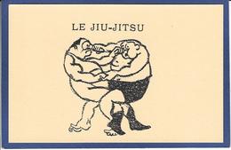 Image Cartonnée Jiu Jitsu Lutte Non Circulé Humour - Martiaux