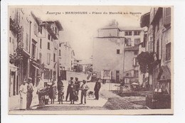 CPA 63 MARINGUES Place Du Marché Au Beurre - Maringues