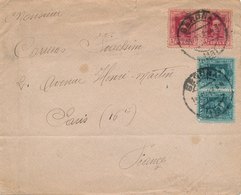 Lettre Gerona 5cx2,15cx2 Pour La France - Storia Postale