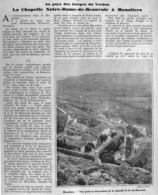 LA CHAPELLE "  NOTRE-DAME-DE-BEAUVOIR " à MOUSTIERS   1933 - Alpes - Pays-de-Savoie