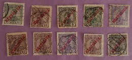 PORTUGAL ANNEE 1910 EMMANUEL II OBLITERES - Used Stamps