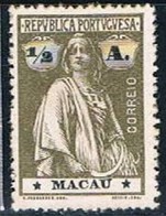 Macau, 1913, # 210,  Papel Esmalte, MNG - Neufs