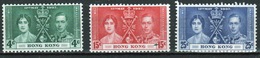 Hong Kong 1937  A Set Of Stamps To Celebrate The Coronation. - Ongebruikt