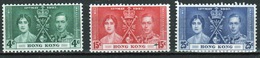 Hong Kong 1937  A Set Of Stamps To Celebrate The Coronation. - Unused Stamps