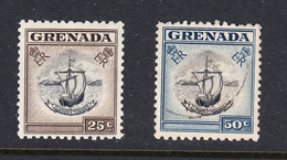 Grenada 1953-59 Mint No Hinge, Sc# ,SG 201-202 - Grenade (...-1974)