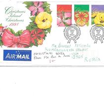 ILES CHRISTMAS N° 467/69 FLEURS FDC POUR LA RUSSIE - Christmas Island