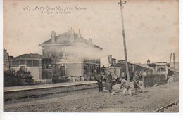 Petit Quevilly, Près De Rouen : Le Quai De La Gare (vue Intérieure) - Le Petit-Quevilly