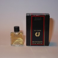 Charles JOURDAN : Un Homme : Miniature De Collection : Eau De Toilette 2,5 Ml. Parfait état - Miniatures Hommes (avec Boite)