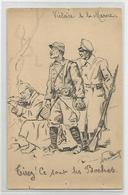 Militaria - Tirez ! Ce Sont Les Boches   Guerre 1915 La Marne Illustrée Par Boulanger , Rare - Other & Unclassified