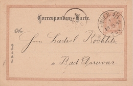 Autriche Entier Postal Privé 1893 - Enteros Postales