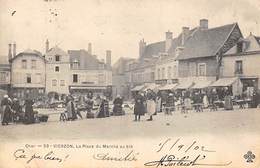 Vierzon      18       Place Du Marché Au Blé          (voir Scan) - Vierzon