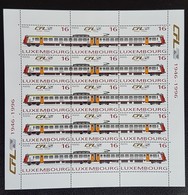 Luxembourg- Cinquantenaire Des Cfl 1946-1996  Yt 1335/1337   Neuf - Fogli Completi