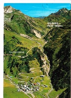 STUBEN (Autriche), Vue Aérienne, ARLBERG, FLEXENSTRASSE, Montagne, Vallée, Ed. Risch-Lau 1986 - Stuben