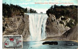 Carte  Postale Ancienne De CHUTES MONTMORENCY - Montmorency Falls