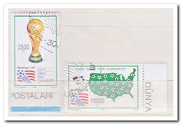 Turks Cyprus 1994, Gestempeld USED, Football Worldcup USA - Usati