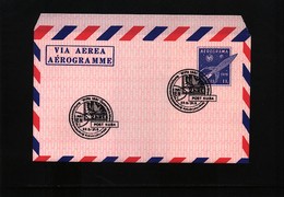 Cuba 1981 Space / Raumfahrt Aerogramme With Postmark - América Del Sur