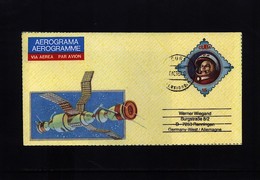 Cuba 1986 Space / Raumfahrt Interesting Aerogramme Fine Used - North  America