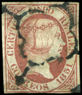 Ed. 0 9a Rosa Carmín. Lujo. Cat.465€ - Used Stamps