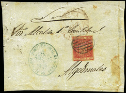 Ed. 24 Frente De Plica Cda Marca “Ayuntamiento Constitucional De Olvera” - Used Stamps