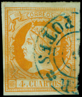 Ed.  52 Marcas Diversas. “Potes-Santander” (azul) Marquillado. Raro. - Used Stamps