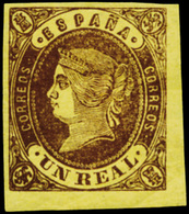 Ed. ** 61a Amarillo Oro. Lujo. Cat. +365€ - Used Stamps