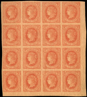 Ed. *** 64 Bl. 16 Un Sello Variedad “6” Sin Bola. Escaso. - Used Stamps