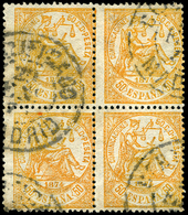Ed. 0 149 Bl. 4 Mat. Fechador “Certificado 29/1/75. Madrid” Precioso. - Used Stamps