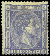 Ed. ** 171 Precioso. Color Intenso. Marquillado. Cat. 2.295€ - Unused Stamps