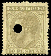 Ed. * 209F Falso Postal. Usado Telégrafos. Marquillado Soro. - Unused Stamps