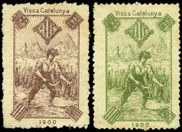 ** S/Cat. 6 Valores. “Visca Catalunya (Segador)” - Other & Unclassified