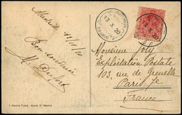 Ed. T.P.269 - Tarjeta Cda Con Mat. Especial “VII Congres Postal Universel. Bureau Poste.Madrid 13/10/20” - Unused Stamps