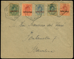 Ed. 292/6 - Carta Cda De Málaga 25/03/25 . Correo Aereo A Barcelona. Lujo. - Unused Stamps