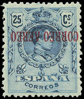 Ed. ** 294hi - Habilitación Invertida. Centraje Lujo. Marquillado Galvez. Cat.+196€ - Ungebraucht