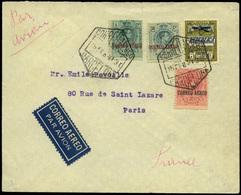 Ed. 295-293-292+Barna NE10 - Carta Cda Correo Aereo De Barcelona A Paris - Unused Stamps